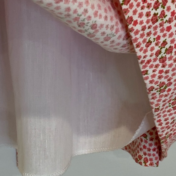 Beautiful New Classic Girl Dress in 100% Cotton. With cotton lining.Size:0,4,6 - Picture 10 of 10